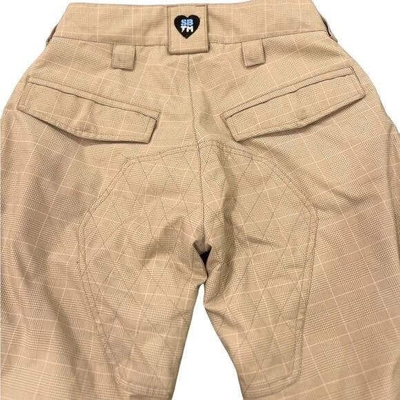 Mezcla especial primera silla/última llamada bronceado nieve esquí snowboard pantalones talla pequeña Foto 2 de 4