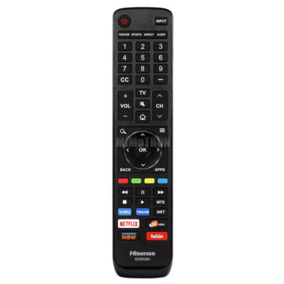Genuine Hisense EN3R39H 4K Smart TV Remote Control