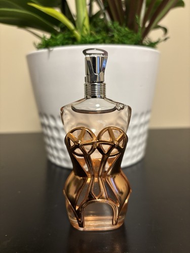Vintage Jean Paul Gaultier Factice Display Corset Bottle Rose Gold 1 oz Spray