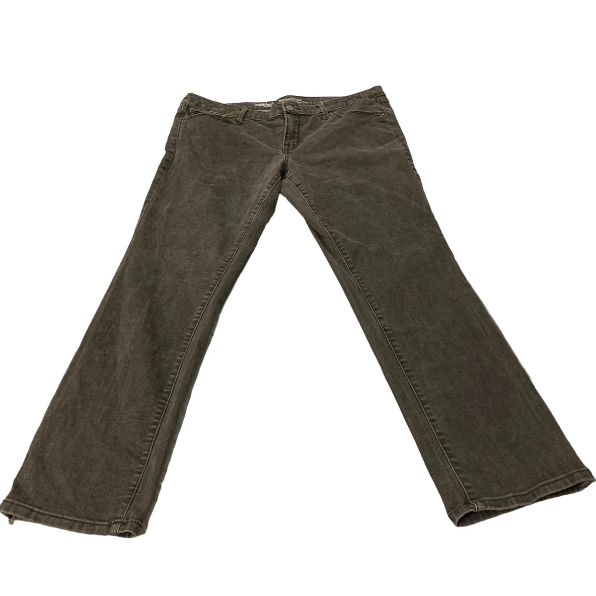 Mossimo mid rise store straight leg jeans