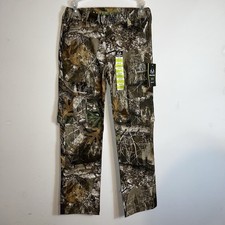 Youth Real tree Cargo Camouflage Pants 10/12 Large NWT
