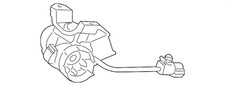 Genuine Hyundai Lock Assembly 81910-3X130