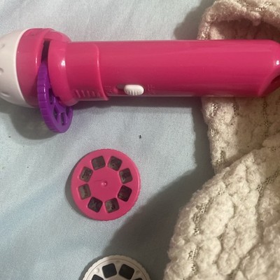 pink Cute and Cuddly flashlight and projector