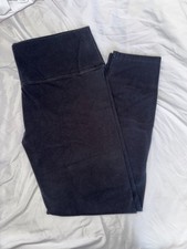 Aerie Chill Play Move Leggings Womens XXL Black High Waisted Active Gently Used