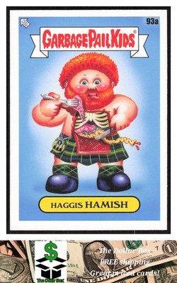 2021 Topps Garbage Pail Kids: Food Fight! #93a Haggis Hamish -
