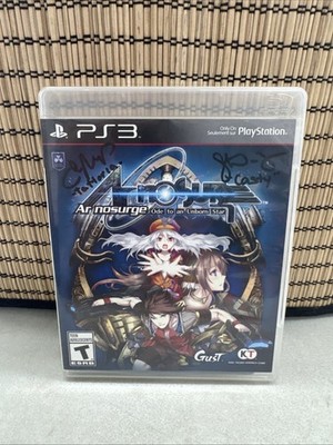 Ar Nosurge: Ode to an Unborn Star (Sony PlayStation 3, 2014) PS3 Signed