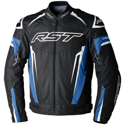 RST Tractech Evo 5 blau/schwarz/weiß Sport Touring Urban Textil wasserdicht Mo...
