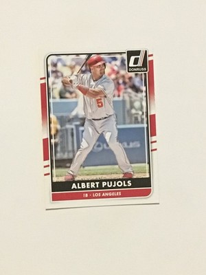 2016 Donruss Albert Pujols Base