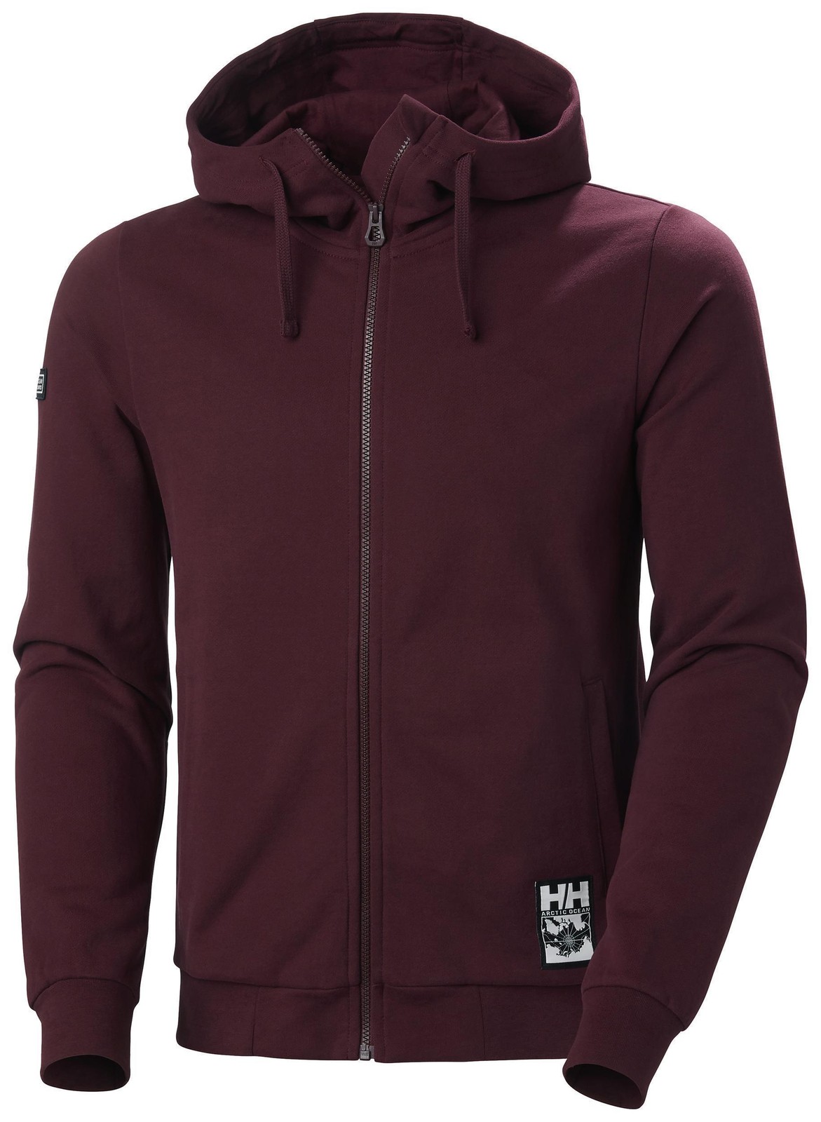 Sudadera con capucha HH Helly Hansen Arctic Ocean cremallera completa 34399 nogal americano suéter