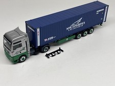 MAN Container Sattelzug  " EKB/NYK Logistics " gebraucht , Herpa 0375BS