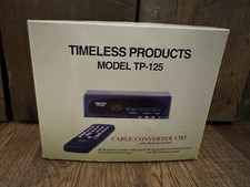 Timeless TP-125V Cable Converter CH3 NEW