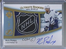 2022-23 Ultimate Collection Rookies 1/1 Nick Perbix #160 Patch Auto Shield 01g1