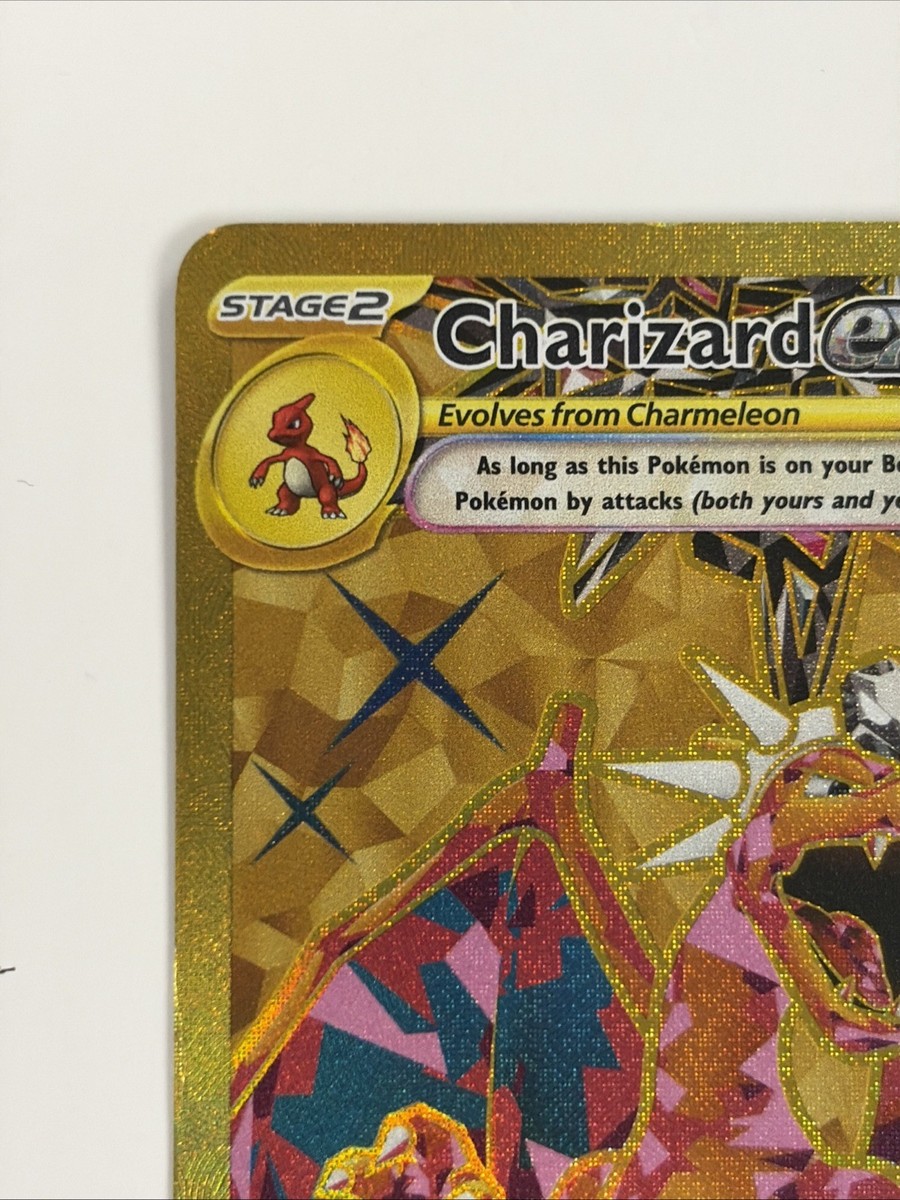 Charizard ex 228/197 Obsidian Flames Pokémon TCG Tera Gold Secret