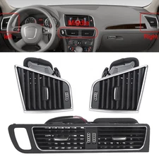 Front Dashboard Center AC Air Vent Grille Cover Bezel Fit for Audi Q5 2009-2017