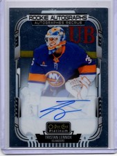 2025-26 OPC Platinum Rookie Autographs Tristan Lennox Rookie Auto #R-TL