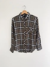 Rails Kalamata Hunter Plaid Long Sleeve Button Down Small