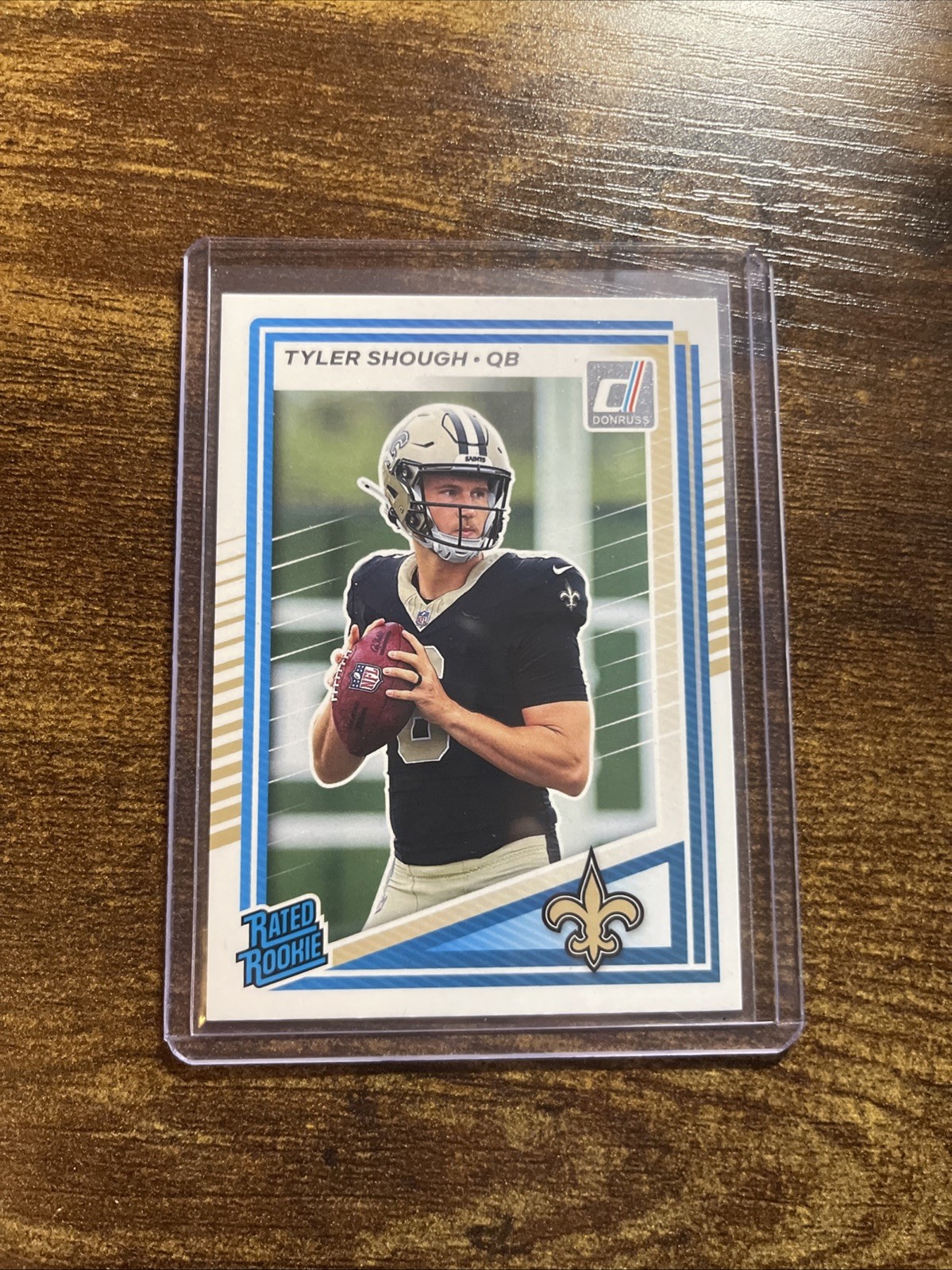 TYLER SHOUGH  RATED ROOKIE ROOKIE 2025 PANINI DONRUSS FOOTBALL