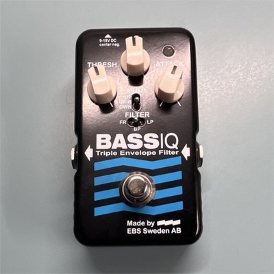 EBS BassIQ Triple Envelope Filter Analog Pedal for Bass Guitar EBS