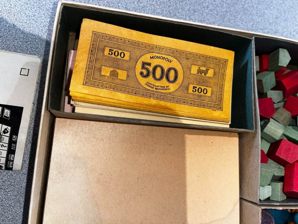 Vintage 1930's Parker Bros Monopoly Game ( No Board ) | eBay