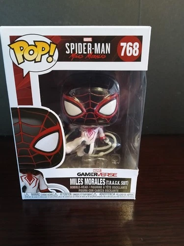 Funko Pop! Marvel Gamerverse Spider-Man Miles Morales Figure Track Suit, #768