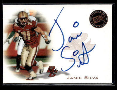 Jamie Silva 2008 Press Pass Bronze Auto