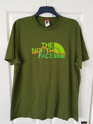 Camiseta THE NORTH FACE Hombre En Verde Talla XL EXCELENTE - Imagen 1 de 4