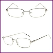 Occhiali Harajuku giapponesi oversize oro argento nero metallo quadrati