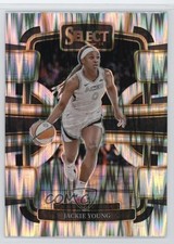2024 Panini Select WNBA Concourse Silver Flash Prizm Jackie Young #38 0jn9