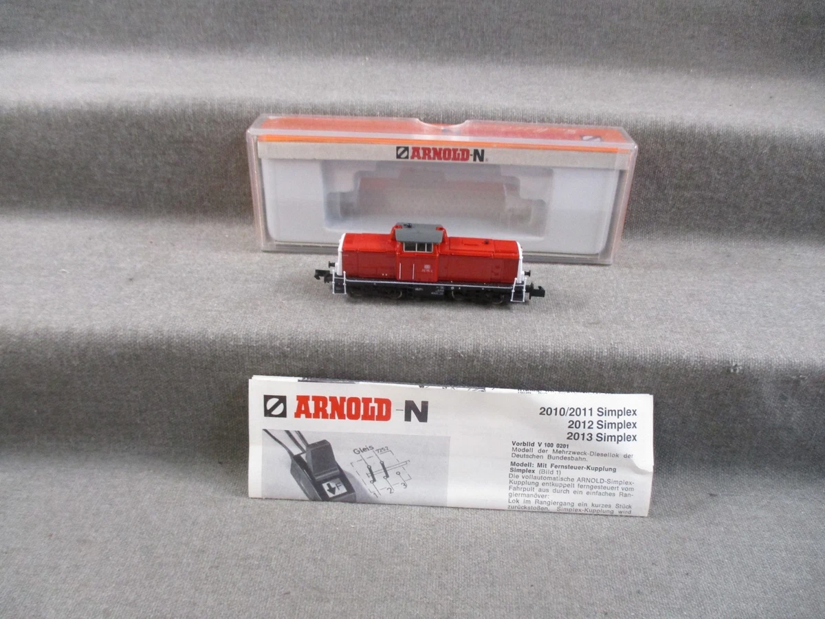 Arnold Spur N 2013 Diesellok BR 212 176-2 der DB DC Analog Licht in OVP G265