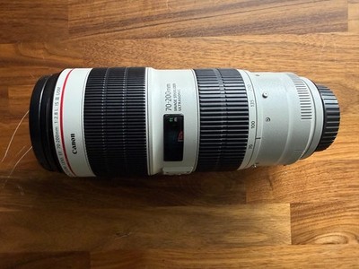 Canon EF 70-200mm f/2.8L IS III USM Lens, Tripod Collar, Caps, Excellent
