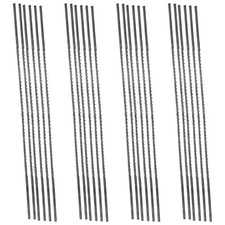 Scroll  Blades Plain End 5 Inch 24PCS 12 TPI Regular Tooth for Woodworking6547