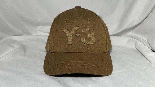 Y-3 Logo Cap Desert Brown OSFM Adidas Yohji Yamamoto IW7536 NWT Adjustable Hat