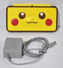Nintendo 2DS XL Pikachu Edition Console And Charger Tested Works