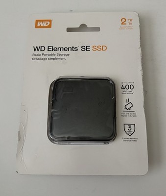 WD Elements SE 2TB Portable External SSD - New (Read Description)
