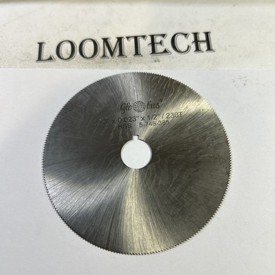 New Milling Cutter Slotting  Slitting Saw  3 X .023 X 1/2  Bore GloBus B39