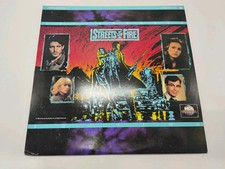 Streets Of Fire 1985 Rock  Roll Fable Letterbox Edition Laser Disc Good Shape