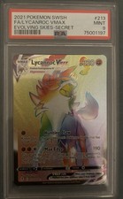 Lycanroc VMAX (Secret) 213/203 SWSH07: Evolving Skies Holo on eBay