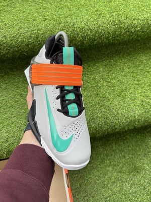 Nike Savaleos Grey Fog Emerald Weightlifting Training Shoes Men's
