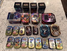 Empty Pokemon Tin Lot