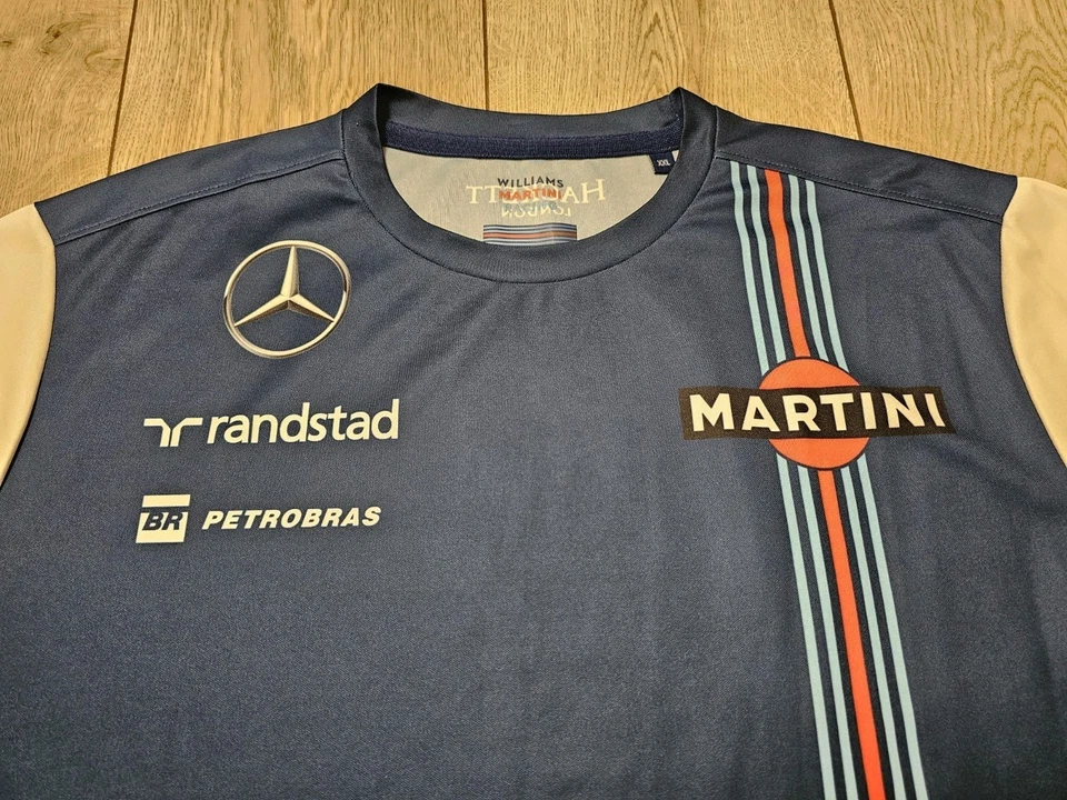 WILLIAMS MARTINI RACING SHIRT REXONA JERSEY F1 TEAM RACING JERSEY 2XL HACKETT - Image 3 of 4