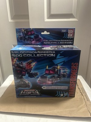 NIB Transformers Legacy Velocitron Speedia 500 Collection Leader Scourge