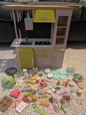 Our Generation Pink Kitchen Playset - All Accessories Plus Extras for 18" Dolls