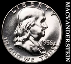 1956 Silver Franklin Half Dollar - Choice Gem Proof  Lustrous  #G8800