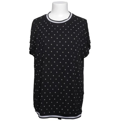 Women Essentials by Tchibo, T-shirt, Größe: 40/42, Schwarz/Weiß, Gepunktet #G5U