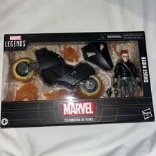 Marvel Legends Ghost Rider 85th Anniversary Figure with Motorcycle