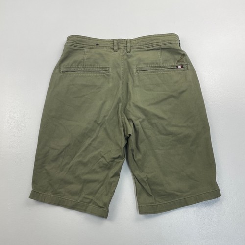 Kangol Chino Shorts Casual Olive Green Mens UK XS - Picture 4 of 6