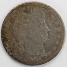 Cull 1901 O Barber Quarter