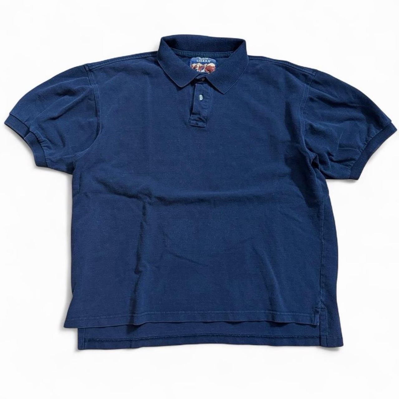 Vintage High Sierra Faded Polo Shirt Men’s Size Medium 90s Grunge Minimalist