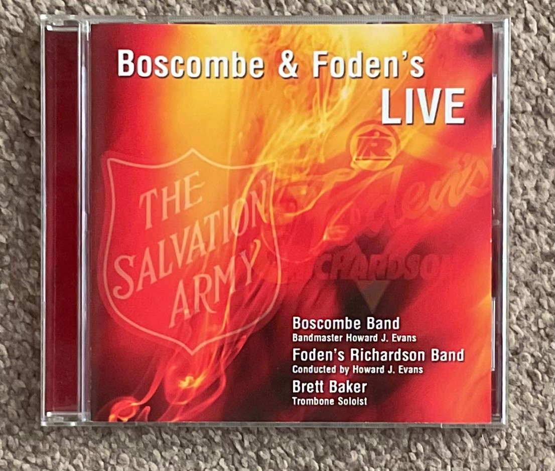 Boscombe Band & Foden’s Band - Boscombe & Foden’s Live (Salvation Army) [CD]