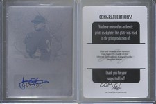 2020 Leaf Ultimate Draft Printing Plate Cyan 1/1 Jonathan Stiever #UD-JS2 Auto